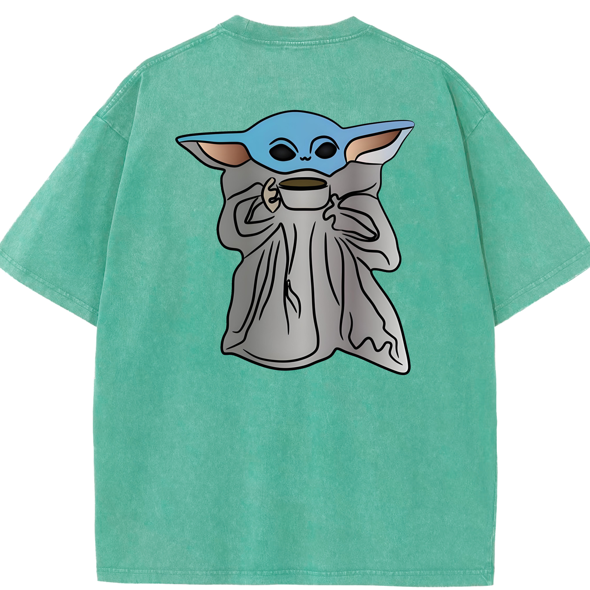 （画像用） スター・ウォーズ Star Wars 綿100% ヴィンテージ風 半袖Tシャツ（背面プリント）
